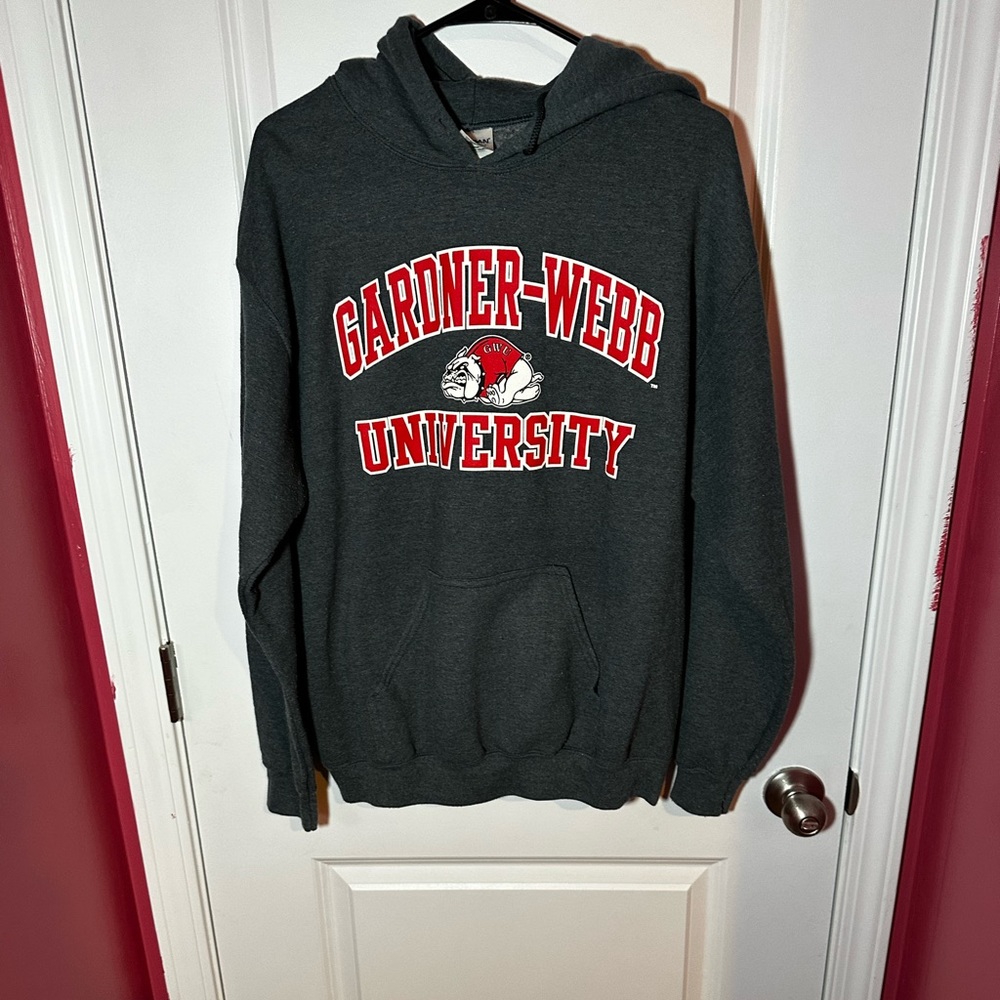 Gildan Gardner-Webb University Hoodie Sweatshirt Gray